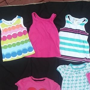 Girls Tank Top NEW Lot of 3 SZ 24M-2T